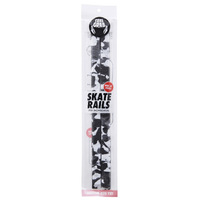 Crab Grab Skate Rails Black White Swirl Snowboard Stomp Pad