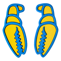 Crab Grab Mega Claws Yellow Blue Stomp Pad