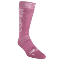 Thirtytwo 32 Pink Merino Womens Snowboard Socks