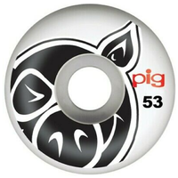 Pig Head Natural White 58mm 101a Skateboard Wheels