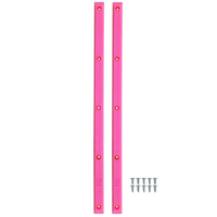 Pig Pink Skateboard Rails