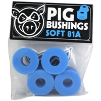 Pig Bushings Soft 81a Blue Skateboard Bushings