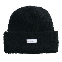 Coal The Aurora Black Plush Beanie