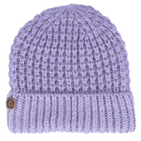 Coal The Lucette Heather Lilac Chunky Knit Beanie