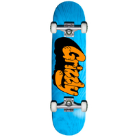 Grizzly House Cat Blue 7.88" Complete Skateboard