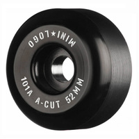 Mini Logo A-Cut Black 52mm 101a Skateboard Wheels