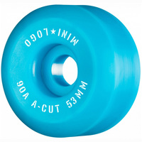 Mini Logo A-Cut Blue 53mm 90a Skateboard Wheels