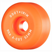 Mini Logo A-Cut Orange 53mm 90a Skateboard Wheels
