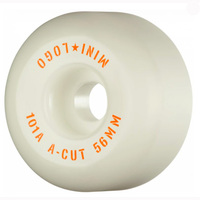 Mini Logo A-Cut White 56mm 101a Skateboard Wheels