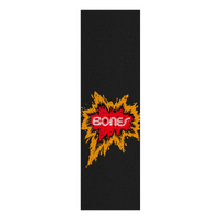Bones Explosion Black 9 x 33 Skateboard Griptape Sheet