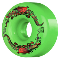 Powell Peralta Dragon Formula V1 Green 54mm 93a Skateboard Wheels