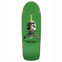 Powell Peralta Skull & Sword Rodriguez Green 10.0" Reissue Skateboard Deck