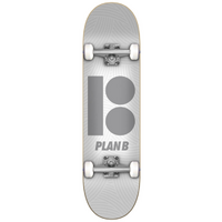 Plan B Team Texture 7.875" Complete Skateboard