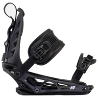 K2 Cinch TC Black Large Step In Dual Entry Snowboard Bindings