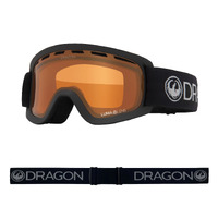 Dragon Lil D Charcoal 2023 Snowboard Goggles Lumalens Amber Lens