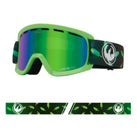Dragon Lil D Cosmic Pop 2021 Snowboard Goggles Lumalens Green Ionised Lens