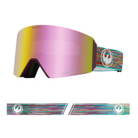 Dragon RVX OTG Shred Together 2021 Snowboard Goggles Lumalens Pink Ionised Lens