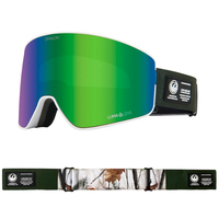 Dragon PXV2 Alpine 2022 Snowboard Goggles Lumalens Green Ionised Lens