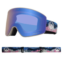 Dragon PXV2 2023 Mtn Bliss Snowboard Goggles Lumalens Flash Blue Lens + Spare