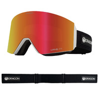 Dragon RVX Mag OTG 2023 Icon Snowboard Goggles Lumalens Red Ion Lens + Spare
