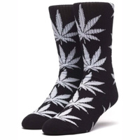 HUF Worldwide Plantlife Black Socks