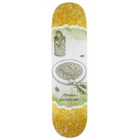 Anti Hero Its A Sign Daan Van Der Linden Yellow 8.25" Skateboard Deck