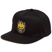 Spitfire Bighead Fill Black Gold Adjustable Strapback Cap