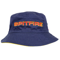 Spitfire Classic 87 Navy Yellow Reversible Bucket Hat