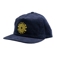 Spitfire Classic 87 Swirl Navy Gold Adjustable Snapback Cap