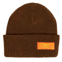 Anti Hero Stock Eagle Label Brown Beanie