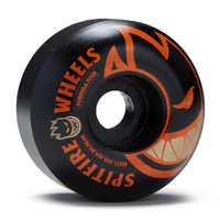 Spitfire Formula Four Classic Bighead Black Orange 53mm 99a Skateboard Wheels