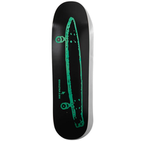Crailtap Midnight Rainbow Black Green 9.0" Skateboard Deck