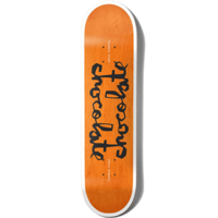 Chocolate Twin Chunk Chris Roberts Orange 8.5" Skateboard Deck