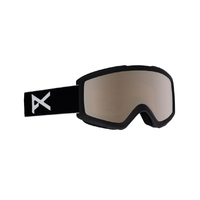Anon Helix 2.0 Black Mens 2020 Snowboard Goggles Silver Amber Lens