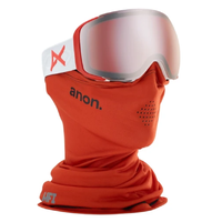 Anon M2 Eyes 2020 Snowboard Goggles Sonar Silver Lens + MFI Facemask