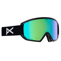 Anon Relapse Black Mens 2022 Snowboard Goggles Perceive Variable Green Lens