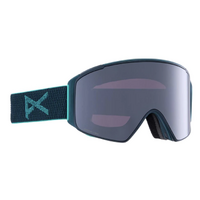Anon M4.S Peacock Cylindrical Snowboard Goggles + MFI Facemask + Bonus Lens