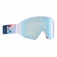 Anon M4.S Ripple Cylindrical Snowboard Goggles + MFI Facemask + Bonus Lens