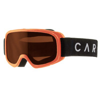 Carve Aspire Gloss Orange Small Youth Snowboard Ski Goggles