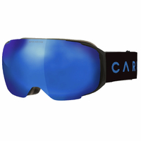 Carve The Boss Matte Black Snow Goggles - Spare Magnetic Low Light