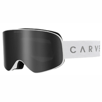 Carve Frother Matt White Snow Goggles