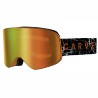 Carve Frother Matt Orange Snow Goggles