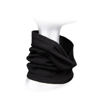 Sherpa Merino Black Multi Functional Headwear