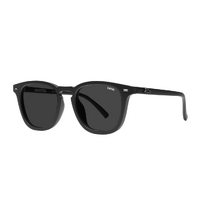 Liive Manhattan Matte Black Sunglasses
