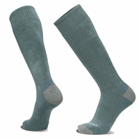 LéBent Alpha Full Cushion Green Unisex Snowboard Ski Socks