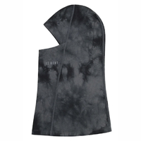 LéBent Core Lightweight Tie Dye Black Snowboard Ski Balaclava Facemask