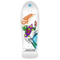 Santa Cruz OG Slasher Meek White 10.1" Reissue Skateboard Deck