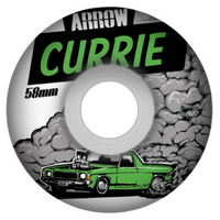 Arrow CS Conical Burnout Andrew Currie 58mm 83b Skateboard Wheels