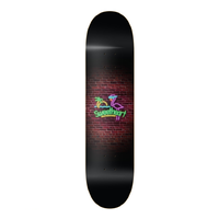Sweetheart Neon Flamingo Logo 8.0" Skateboard Deck