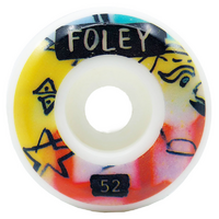 Picture PPU Conical Marty Baptist Series Casey Foley 52mm 83b Skateboard Wheels